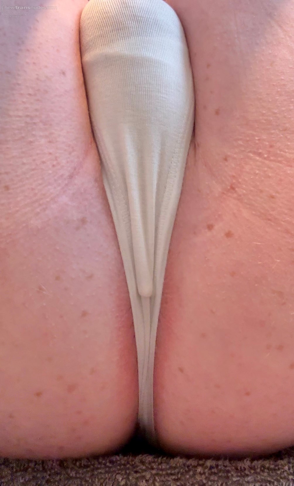 Freshly shaved and new panties