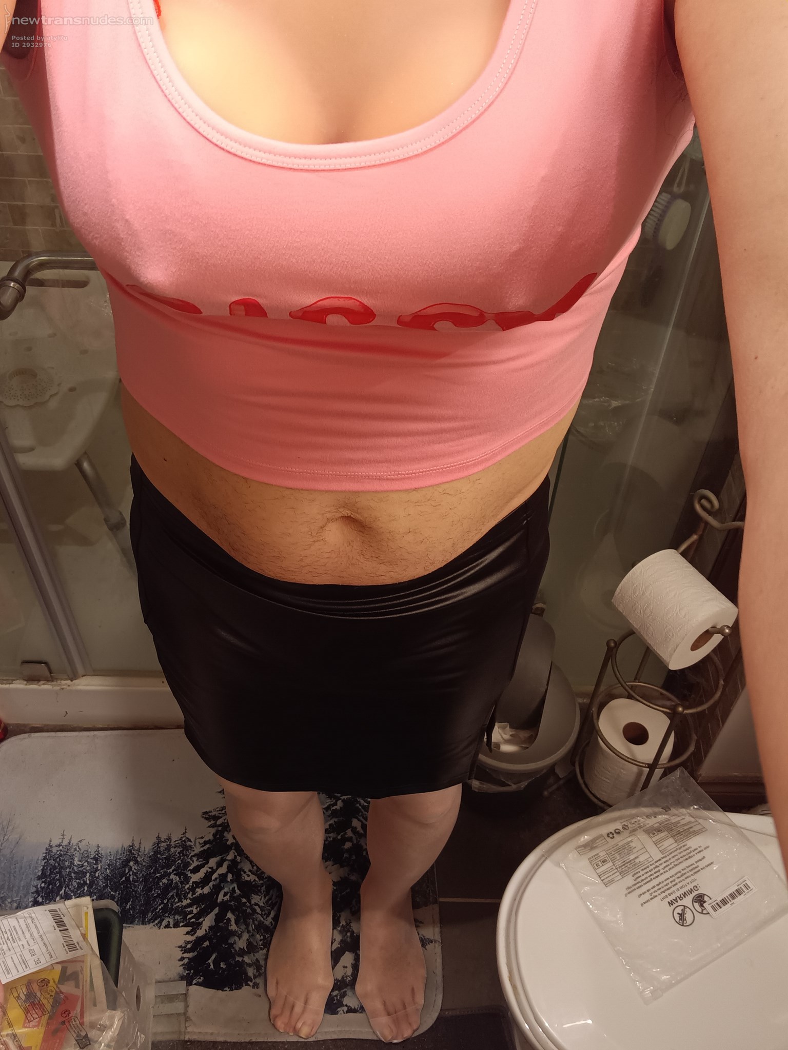 New Sissy themed outfits black mini