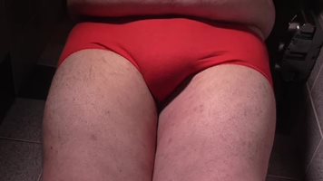 Accident in panties