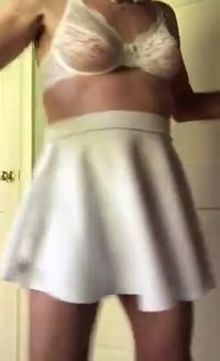 Dancing &prancing in my short skirt