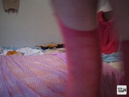 masturbating  on aunties bed