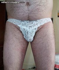 tight white panties