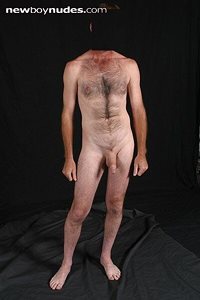 Nude, standing
