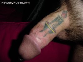 my pierced and tattooed dick