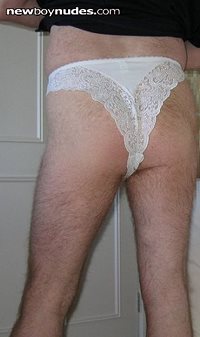 Like my sexy white thong ?