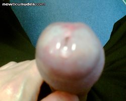 Can you see the pre-cum?