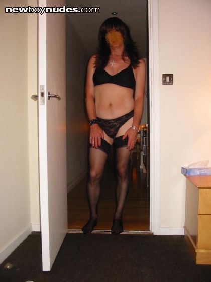 Another picture of me, this time with black undies...xx