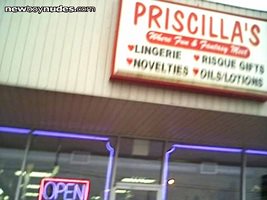 sign @Pricilla's Lingerie - they welcome cd as we are their best customers