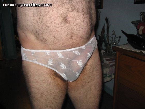 Trying on some panties, anyone else like to wear panties and suck cock?