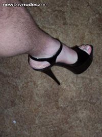 This is my first time in heels, what do you think?