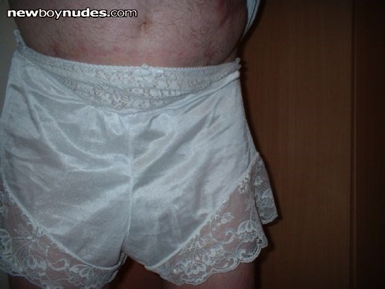 my little cock in and out of panties