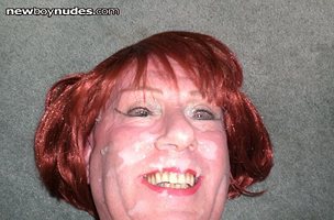 cum on my creamed t-girl face and post it guys