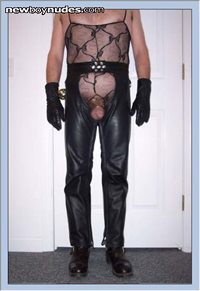 Bodystocking & Chaps & Gloves