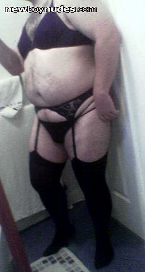 Me in my Bra, Pantie's & Stocking's (sorry for poor quality taken on my mobile phone)