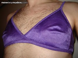 Mom's purple bikini