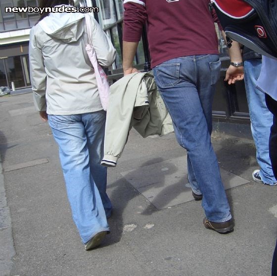 street candid - jeans