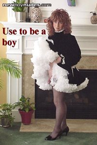 I use to be a boy....now look at me....just a femme sissy.