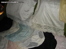 nice panties,,aren't they great?Want to get your cock into those??
