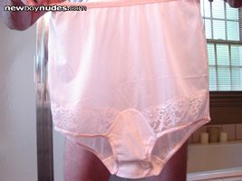 My favorites, classic Vanity Fair lace leg panties