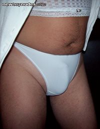 please tell me if like my white panties.