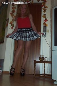 Sexy scolgirl skirt