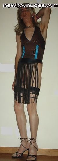 fringe skirt front