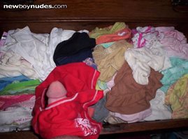 Well as requested here is a pic of my mom's panty drawer. All comments and ...