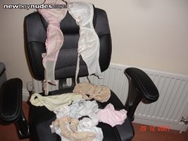 My wifes dirty underwear would you like me to modle it PM me your dirty ide...