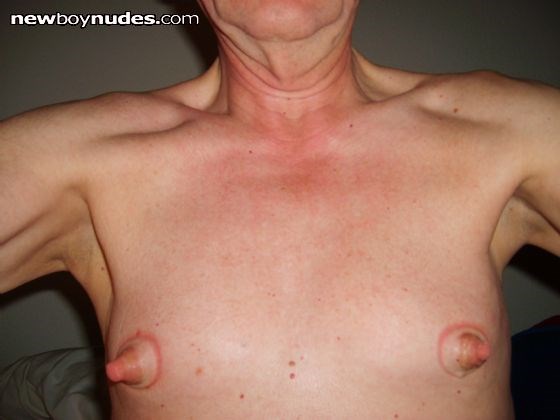my nipples - long and hard