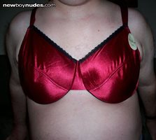 sexy red bra!
