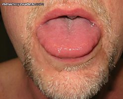 I love having a man's cum on my face and in my mouth.
