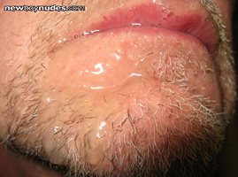 I love having a man's cum on my face and in my mouth.
