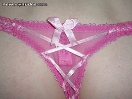 pink thong