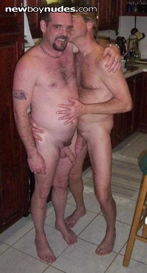 He is licking my ear and making me horny!