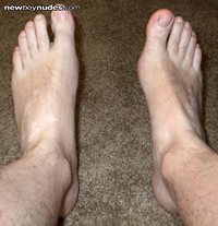 bare feet!
