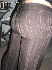 another ex-gurlfriend left these pants and a pair of boycut panties by acci...