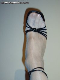 feet in stockings