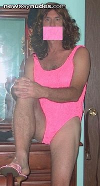 more of me in my pink swim suit