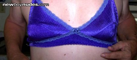 fulfilling a request to see my pretty blue bra