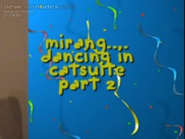 dancing in catsuit part 2
