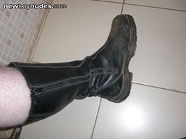 lick my boots or cum all over them ??