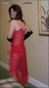 Red Lacy Dress