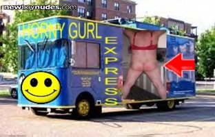 HOP ON THE HORNY GURL EXPRESS.