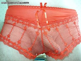 red lace panties they feel so soft 2 wear
