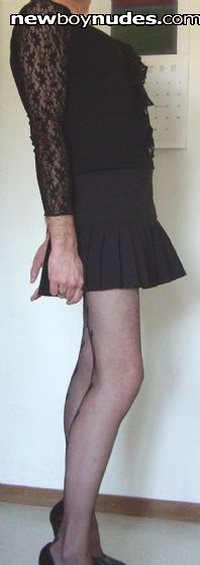 Pleated mini skirt - I love this
