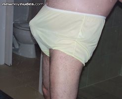 Jerk Off Time In My Yellow Nylon Panties 5. Comments Always Accepted.