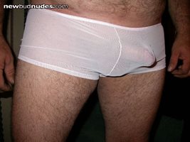 ooo got him in some nice white panties