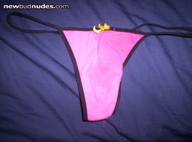 My cousin's panties. I found these in her stuff while we were up North for ...