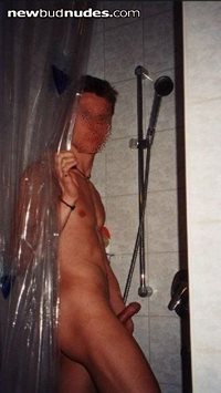 shower after cum...