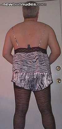 Zebra lingerie to go with it!